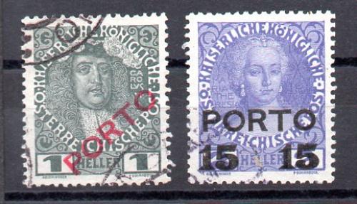 Austria Tasas Nº Yvert 47/48 (o)